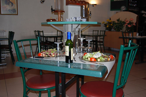 Le restaurant de l'hotel Jalade Millau